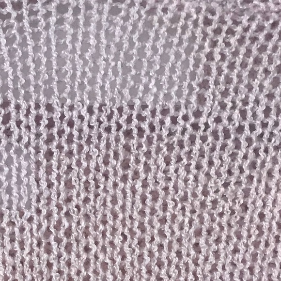 NWOT Ardene Loose Knit Pink Hoodie/ Hooded Sweater - Picture 4 of 6